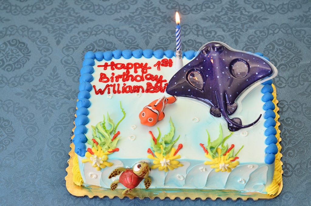 William's First Birthday Cake