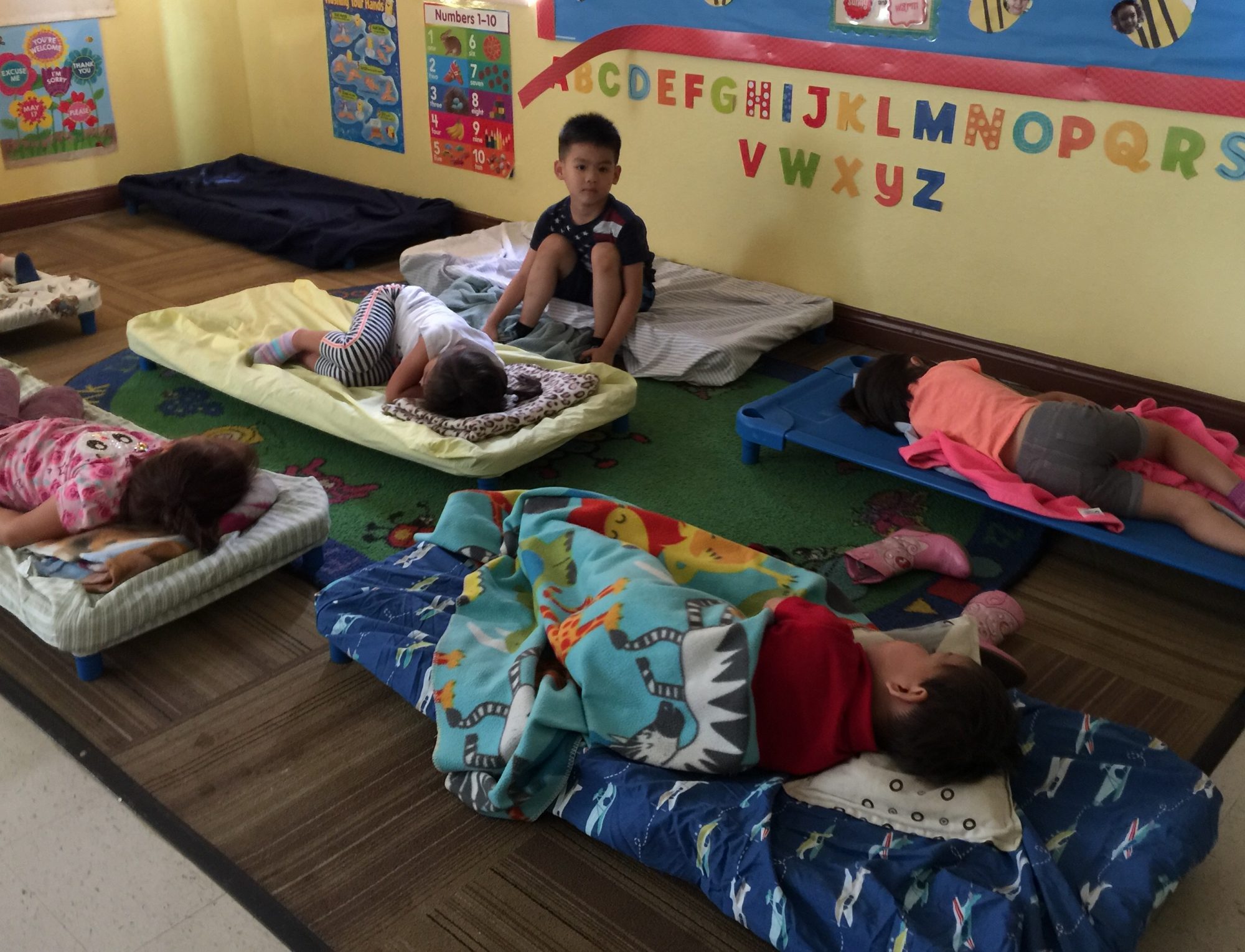 Nap Time at Children's World Preschool William Quý Bùi